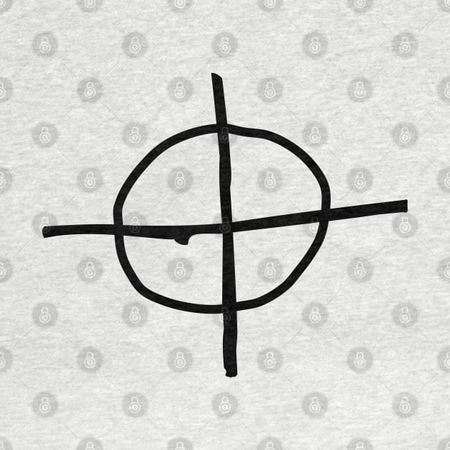 Zodiac Killer Symbol (Front/Back Print) by darklordpug